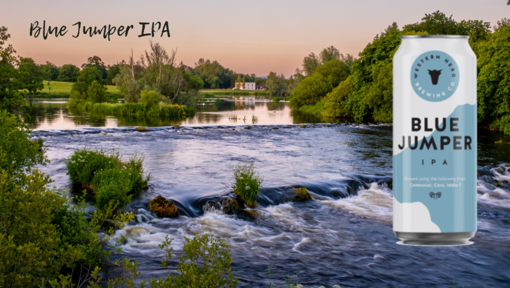Blue Jumper IPA on the River Shannon