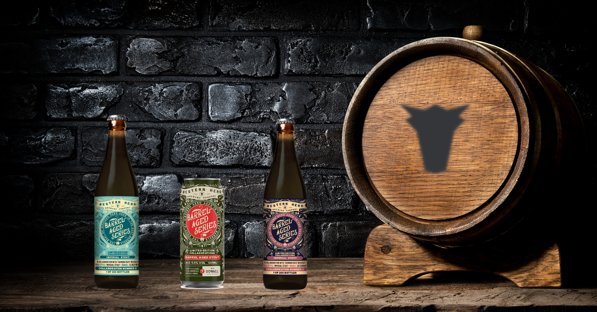 Western Herd Barrel Aged imperial stout whiskey beer