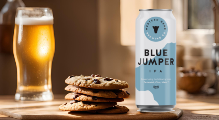 Western Herd Blue Jumper IPA Calorie count